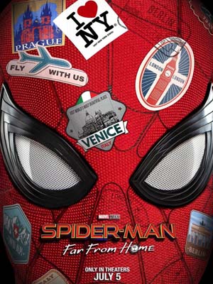 EE3346 : Spider-Man: Far from Home สไปเดอร์-แมน: ฟาร์ ฟรอม โฮม (2019) DVD 1 แผ่น